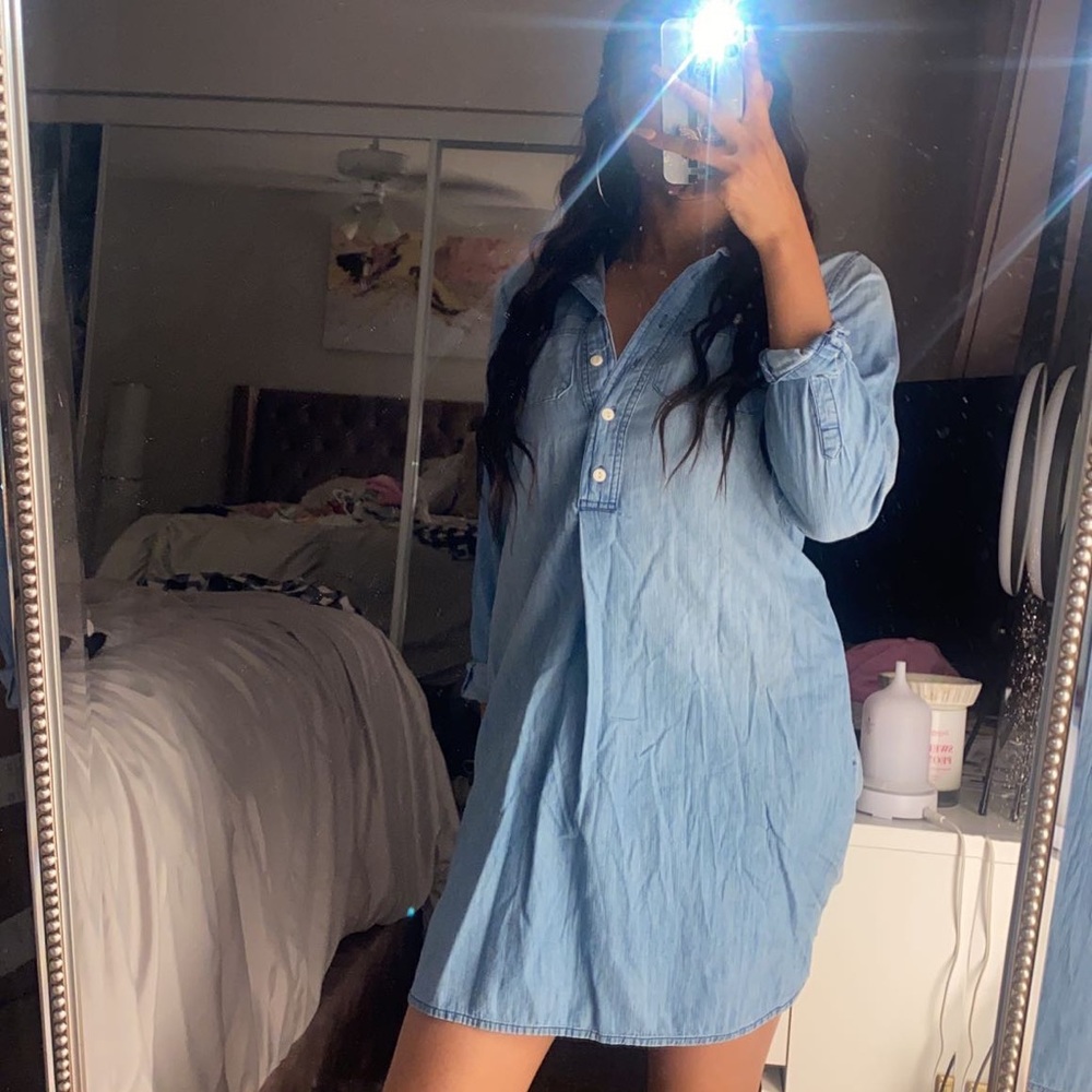 Denim dress